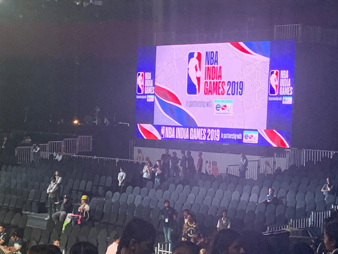 NBA Games in India 1