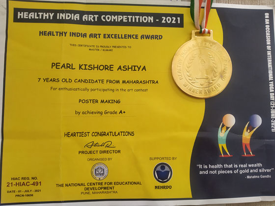 Healthy India Art Competition 2021