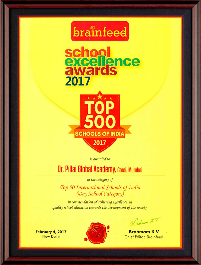 school excellence award